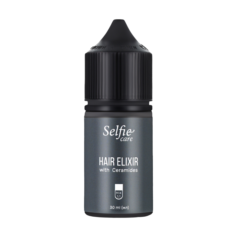 Відновлювальний еліксир-філер для волосся Selfie Care Hair Elixir With Ceramides, 30 мл